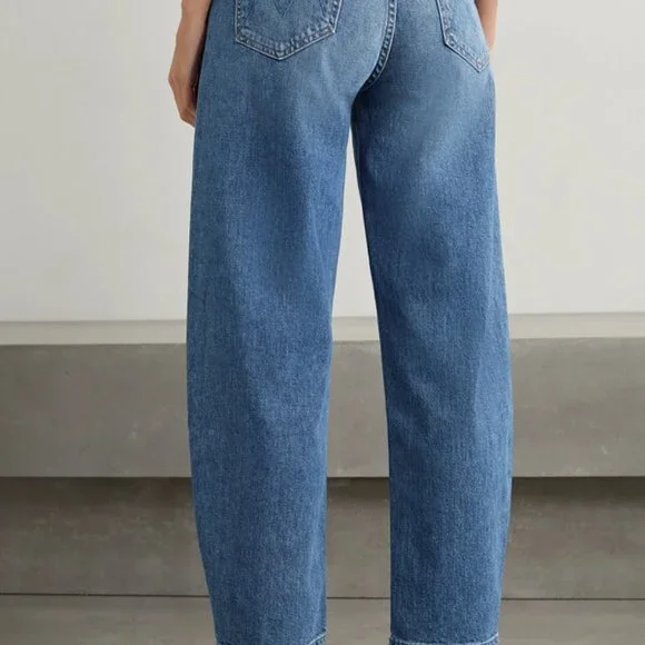 MOTHER Denim The Ditcher Cropped Jeans 26